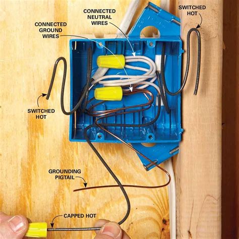 short wires in electrical box